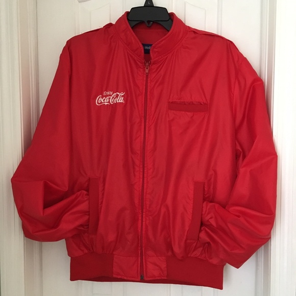 Holloway Other - Vintage Coca-Cola Full Zip Windbreaker Jacket